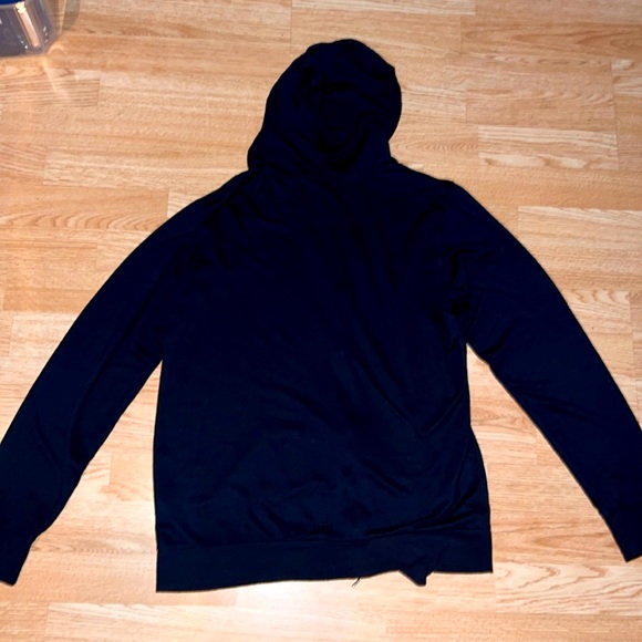 Gap Black Maternity Zip Up Sweater Size Large - Picture 3 of 3